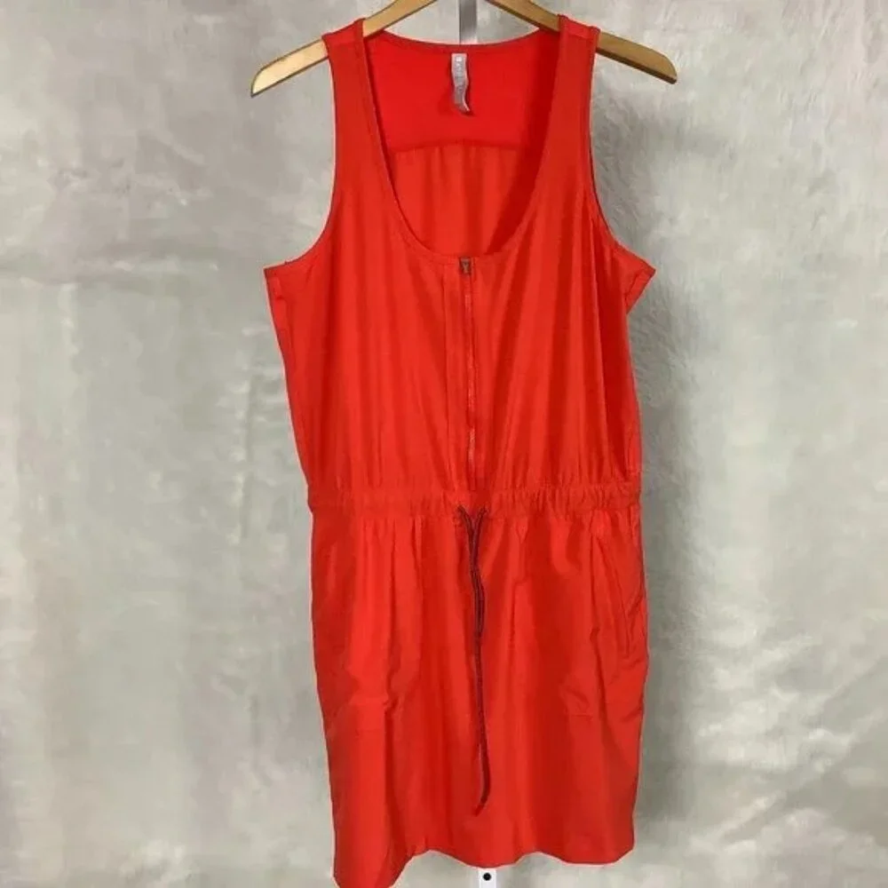 Athleta Bright Red Mini Dress - Picture 1 of 2